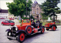 Pausa (Vogtland)-Pausa-Mühltroff Traditionsfahrzeug, Opel 16/60 - FFW Pausa 1995 - Autres & Non Classés
