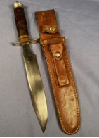 Ultra Rare WW2 RANDALL Model 1 SPRINGFIELD Fighting Knife W Sheath - Knives/Swords