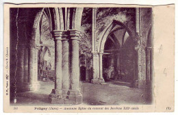 (39). Poligny. Jura. Ed BF Paris. 263 Ancienne Eglise Du Couvent Des Jacobins Plié (1) - Poligny