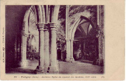 (39). Poligny. Jura. Ed BF Paris. 263 (2) Eglise Du Couvent Des Jacobins - Poligny