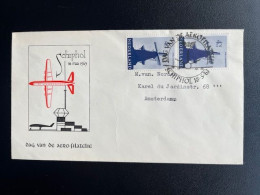 NETHERLANDS 1963 AERO PHILATELIC DAY SCHIPHOL 18-05-1963 NEDERLAND DAG VAN DE AERO FILATELIE - Cartas & Documentos