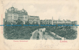 R099871 Thames Embankment. London. Stengel. 1902 - Other & Unclassified