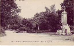 (39). Poligny. Jura. Ed BF Paris. 1289 Promenade Piquet Bergere Buste De Gagneur - Poligny