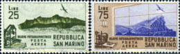 140664 MNH SAN MARINO 1952 RELIEVE FOTOGRAMETRICO DE SAN MARINO - Unused Stamps