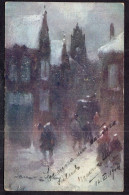 Argentina - 1904 - TuckDB Postcards - "Bleak Winter" - Paintings