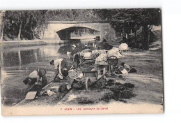 AGEN - Les Laveuses Au Canal - Très Bon état - Agen