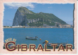 Rock Of Gibraltar  The Passage Connecting The Mediterranean Sea And The Atlantic Océan  Bateaux  Moteurs Buildings 2 Sc - Gibilterra