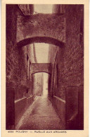 (39). Poligny. Ed Braun Forestier. 4095 Ruelle Aux Arcades - Poligny