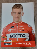 Joachim Van Reyten Lotto Soudal - Cyclisme