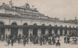 CPA  LE MANS - La Gare - Animée - 1915 - Le Mans