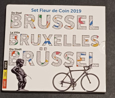 BELGIQUE 2019 / POCHETTE  OFFICIELLE 8 PIÈCES BU + 2x 2,5€ / - Belgio