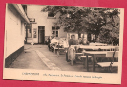 C.P. Chèvremont = Au  Restaurant  ST-ANTOINE :  Grande  Terrasse  Ombragée - Chaudfontaine