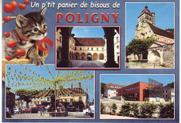 (39). Poligny. Ed Cellard U 750830 Chaton, Cour Des Ursulines, Ecole D'industrie Laitière.. - Poligny