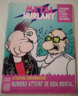 Metal Hurlant N°128 Numéro Atteint De Sida Mental - Les Humanoïdes Associés - Février 1987 - - Métal Hurlant