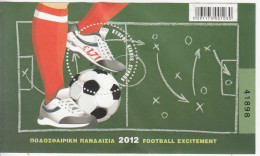 2012 Cyprus Football Excitement Souvenir Sheet MNH - Ongebruikt