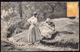 Argentina - 1904 - Women - Two Women Reading A Letter - "confidences" - Donne