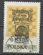Pologne - Poland - Polen 1974 Y&T N°2162 - Michel N°2322 (o) - 1z Festival D'échec - Oblitérés