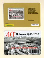 ITALIA Tessera Fil. :  40° Anniv. Della Strage Di Bologna - 1 Val. - Tiratura  1500 Pz.  Del  2.08.2020 - Philatelic Cards