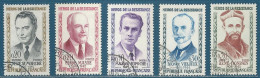 N°1248 à 1252 Héros De La Résistance Oblitéré - Used Stamps