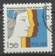 Pologne - Poland - Polen 1975 Y&T N°2235 - Michel N°2397 (o) - 1,50z Année De La Femme - Gebraucht