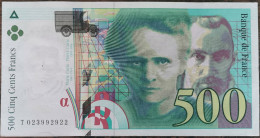 Billet De 500 Francs Pierre Et Marie CURIE 1994 FRANCE T023992922 - 500 F 1994-2000 ''Pierre En Marie Curie''