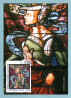 Carte Maximum 1999 - Vitrail De La Cathédrale D'Auch - YT 3254 - 32 Auch - 1990-1999