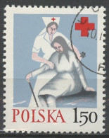 Pologne - Poland - Polen 1977 Y&T N°2315 - Michel N°2483 (o) - 1,50z Croix Rouge - Gebruikt
