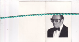 Gerard Livinus Verhovert-Van Hecke, Ertvelde 1919, 1985. Oud-schepen Ertvelde, Oud-strijder 40-45, Foto - Obituary Notices