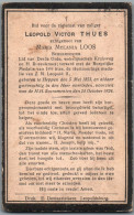 Bidprentje Heppen - Thues Leopold Victor (1853-1924) Oud Burgemeester - Imágenes Religiosas