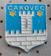 CAKOVEC Coat Of Arms, Blason, Croatia Pin - Cities