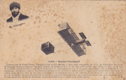 CPA CHAMPELL Son BIPLAN - Avion Aviateur - ....-1914: Precursores