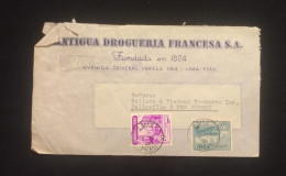C) 1946. PERÚ. AIRMAIL ENVELOPE SENT TO USA. 2ND CHOICE - America (Other)