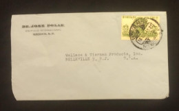 C) 1945. MEXICO. AIRMAIL ENVELOPE SENT TO USA. XF - America (Other)