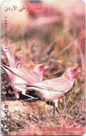 Jordan - Alo - Sinai Rosefinch Bird (Long CN. 23mm), 02.1999, 3JD, 100.000ex, Used - Giordania