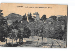 CORDON - Joli Paysage Et Le Château De La Barre - Très Bon état - Autres & Non Classés