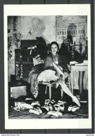 Anna Pavlova Balerina In Her Dressing Room, Printed In USA, Unused - Danse