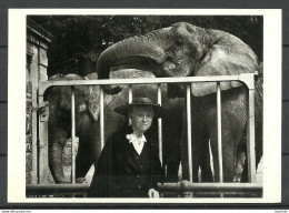 USA 1986 American Poet Critic Translator & Editor Marianne Moore, Bronx, New York (1953), Unused Elephant Elefant - Beroemde Vrouwen