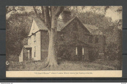 USA - "Orchard House" - Where Louisa Alcott Wrote Her Famous Stories, Pub. Mrs. G. Tanner, Concord, Mass., Unused - Andere & Zonder Classificatie