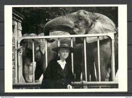 USA 1986 American Poet Critic Translator & Editor Marianne Moore, Bronx, New York (1953), Unused Elephant Elefant - Famous Ladies