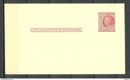 USA 1952 Postal Stationery Stamped Postal Card Ganzsache 2 C. Franklin Unused - 1941-60