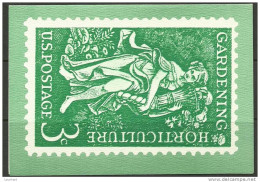 USA Post Card Unused With 1958 Stamp - Brieven En Documenten