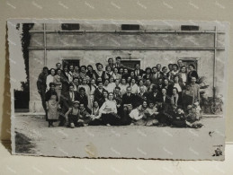 Italia Foto Celli Forlì Gruppo Di Persone Da Identificare. 1933 - Other & Unclassified