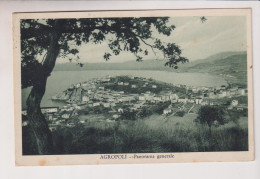AGROPOLI SALERNO   PANORAMA VG  1953 - Salerno
