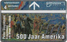 Netherlands - KPN - L&G - R029 - 500 Jaar Amerika - 209L - 09.1992, 4Units, 10.000ex, Mint - Privé