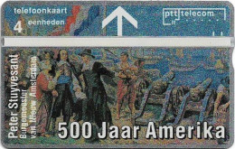 Netherlands - KPN - L&G - R029 - 500 Jaar Amerika - 211L - 11.1992, 4Units, 10.000ex, Mint - Privadas