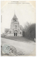 Cpa. 27 MENILLES (ar. Evreux) L'Eglise  (Petite Animation) 1906   N° 22   Ed. Grateau - Autres & Non Classés