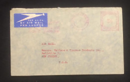 C) 1948. SOUTH AFRICA. AIRMAIL ENVELOPE SENT TO USA. 2ND CHOICE - Altri - Africa