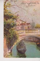 VENEZIA  PONTE GIARDINO PUBBLICO ILLUSTRATA  VG  1904 - Venezia (Venice)