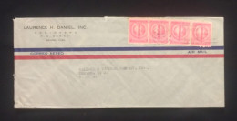 C) 1947. CUBA. AIRMAIL ENVELOPE SENT TO USA. MULTIPLE STAMPS. 2ND CHOICE - Amerika (Varia)