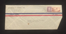 C) 1947. CUBA. AIRMAIL ENVELOPE SENT TO USA. DOUBLE STAMP. 2ND CHOICE - Altri - America